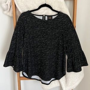 W5 bell sleeve top